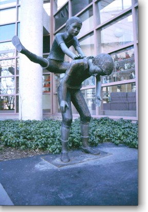 Statue of Two Children