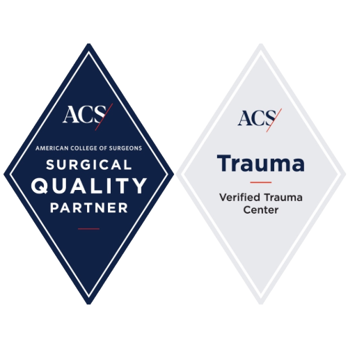 American College of Surgeons Seal Verfied trama Trauma Center